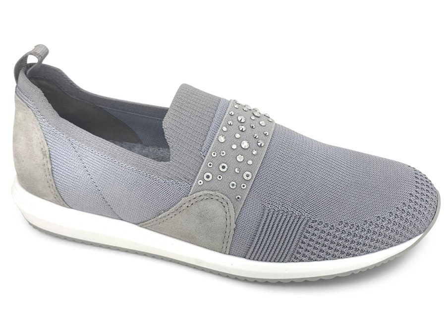 Athleisure ARA SHOES | Ara Lynn Athleisure Slip-On Shoe Pebble