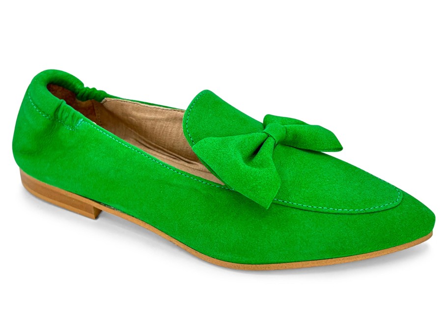 Shoes, Closed BOS + CO | Bos & Co Nicole Loafer Green