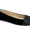 Ballets FRENCH SOLE FS/NY | French Sole Via Braid Ballet Black