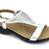 Sling-Back REVERE SHOES | Revere Santa Fe Sandal White