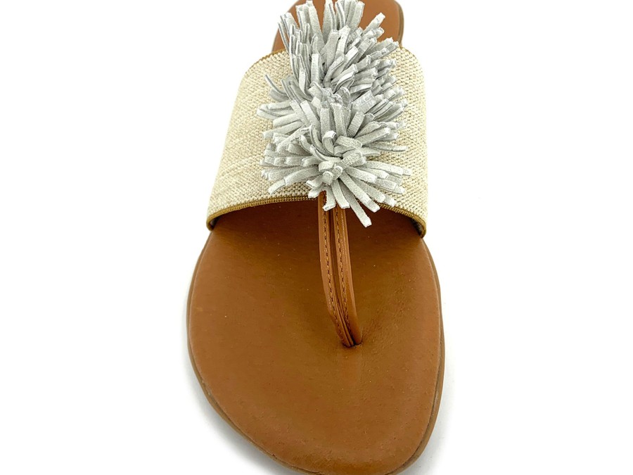 Thong Sandals ANDRE ASSOUS | Andre Assous Novalee Thong Sandal Beige