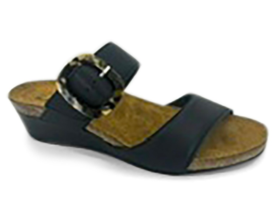 Slides NAOT | Naot Kingdom Wedge Sandal Black