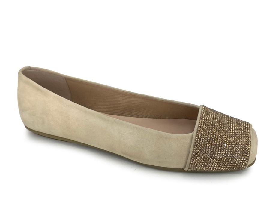 Ballets FRENCH SOLE FS/NY | French Sole Via Ballet Flat Beige