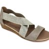 Espadrille ERIC MICHAEL | Eric Michael Mia Espadrille Beige Gold