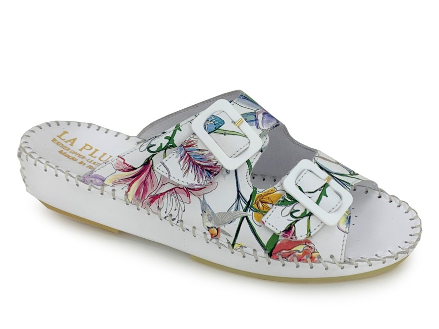 Slides LA PLUME | La Plume Jen Slide Floral