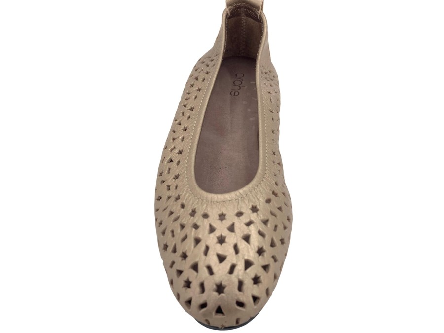 Ballets ARCHE | Arche Lilly Ballet Flat Rose Gold