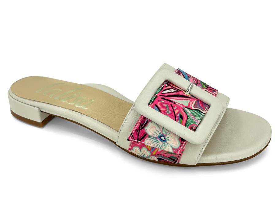 Slides LALISA | Lalisa Tazo Slide Sandals Multi Fuschia