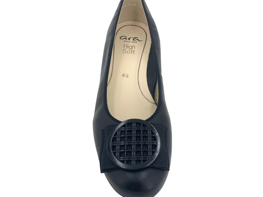 Ballets ARA SHOES | Ara Bambi Slip-On Shoe Black