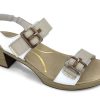 Sling-Back NAOT | Naot Mode Quarter Strap Heel Ivory White Ivory/White