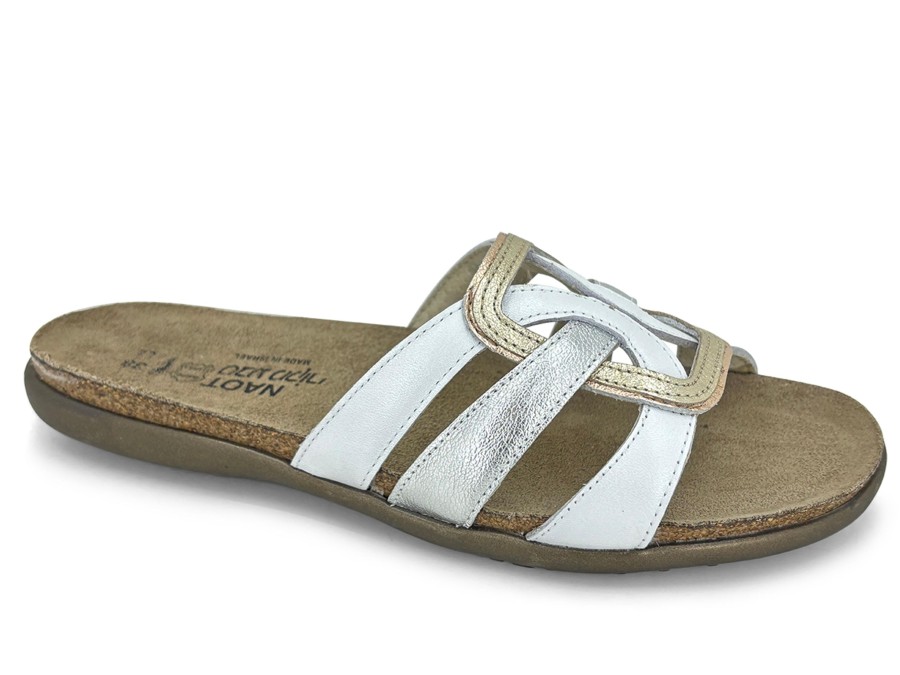 Slides NAOT | Naot Liv Slide Sandal White Multi White/Mult