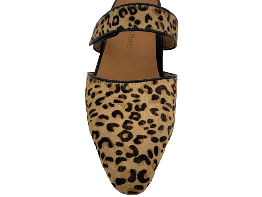 Mules L'AMOUR DES PIEDS | L'Amour Des Pieds Baruk Mule Leopard