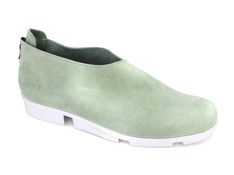 Shoes, Closed ARCHE | Arche Kymene Women'S Slip-On Shoe Green Aqua