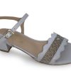 Sling-Back BRENDA ZARO | Brenda Zaro 4345A Enya Quarter Strap Sandal Pearl