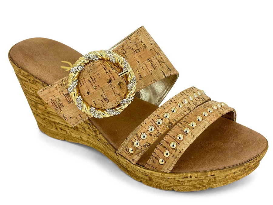 Slides ONEX | Onex Bashful Platform Wedge Slide Cork