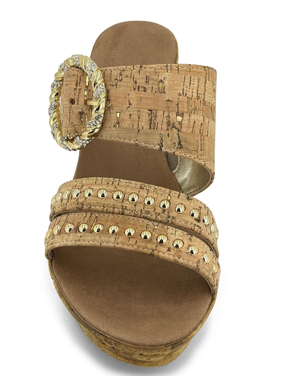 Slides ONEX | Onex Bashful Platform Wedge Slide Cork