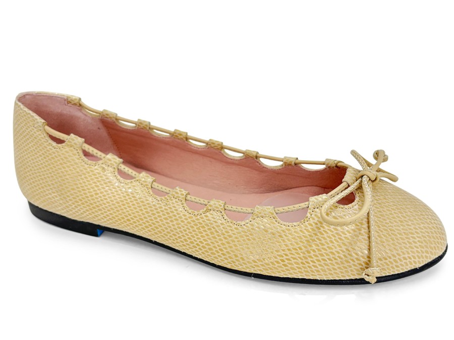 Ballets FRENCH SOLE FS/NY | French Sole Charlotte Ballet Beige