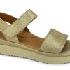 Sling-Back L'AMOUR DES PIEDS | L'Amour Des Pieds Abrilla Platform Sandal Gold