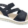 Sling-Back GABOR | Gabor 4.640 Lala Platform Wedge Sandal Black