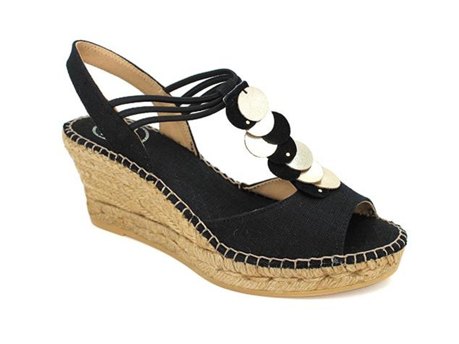 Espadrille TONI PONS | Toni Pons Stiges Espadrille Black