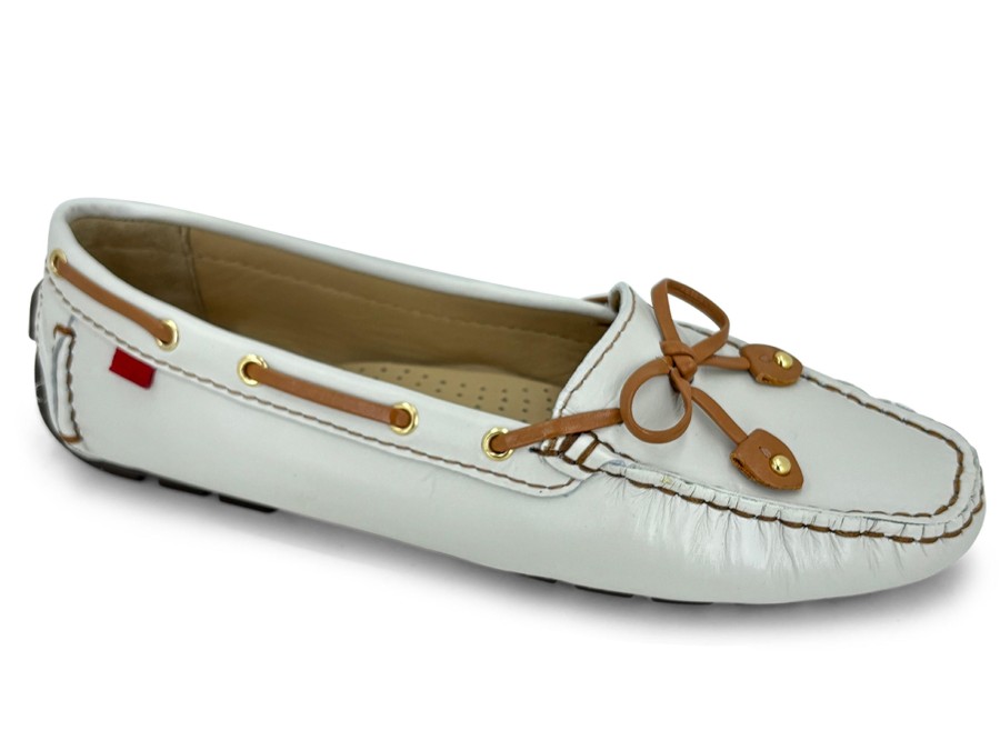 Moccasins MARC JOSEPH | Marc Joseph Cypress Hill Driving Moc Ivory