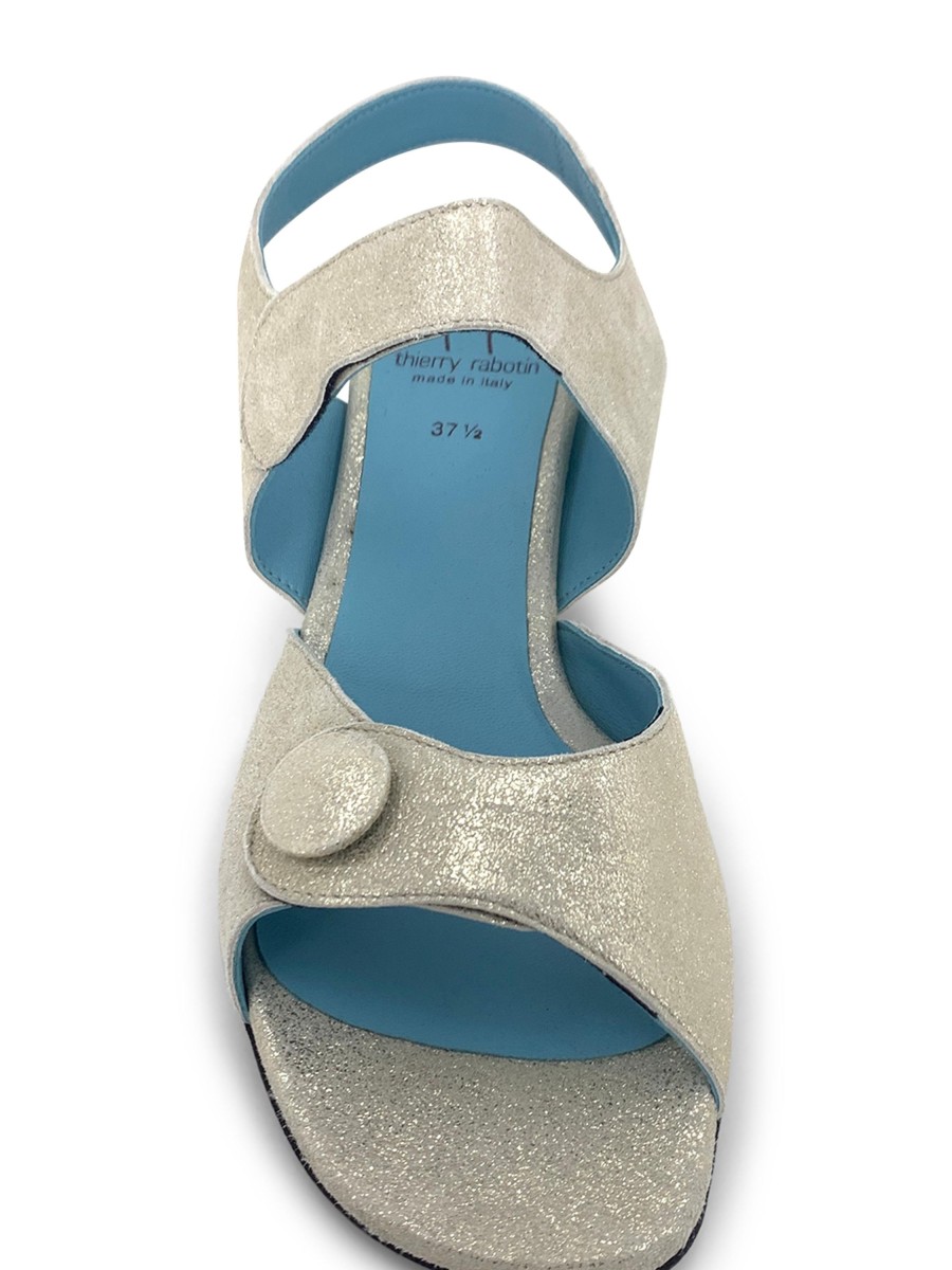 Sling-Back THIERRY RABOTIN USA INC | Thierry Rabotin Perona Evening Sandal Metallic Beige