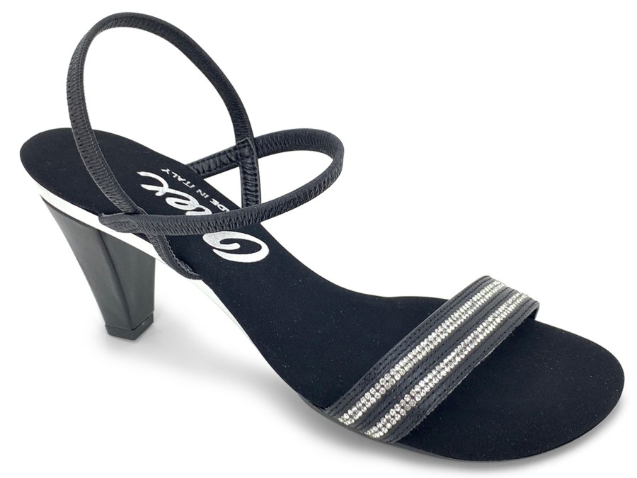 Sling-Back ONEX | Onex Roxi Evening Sandal Black