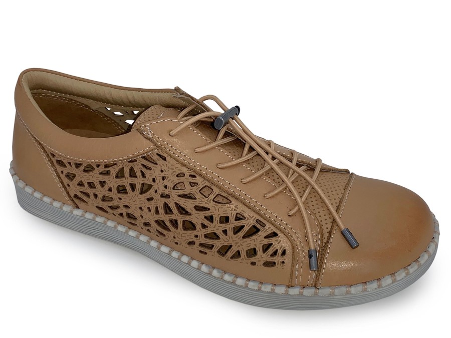 Shoes, Closed BIZA SHOES | Biza Athena Women'S Lace-Up Shoe Sand