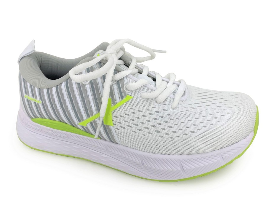 Athleisure XELERO | Xelero Steadfast Sneaker White Kiwi