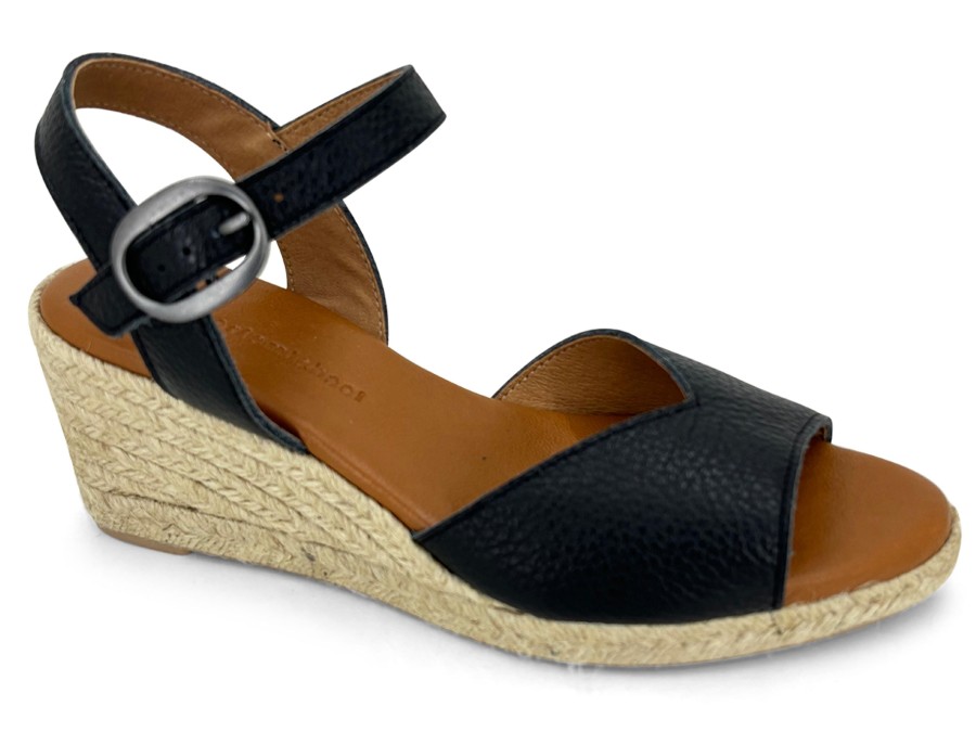 Espadrille ERIC MICHAEL | Eric Michael Napa Espadrille Black