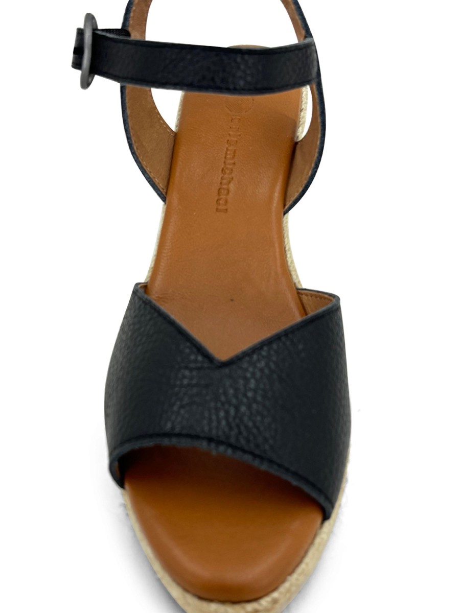 Espadrille ERIC MICHAEL | Eric Michael Napa Espadrille Black