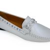 Moccasins ROBERT ZUR | Robert Zur Twisted Galaxy Women'S Loafer White Bone White/Bone