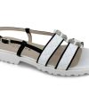 Sling-Back PAUL MAYER | Paul Mayer Proud Sling-Back Sandal White Black White/Black