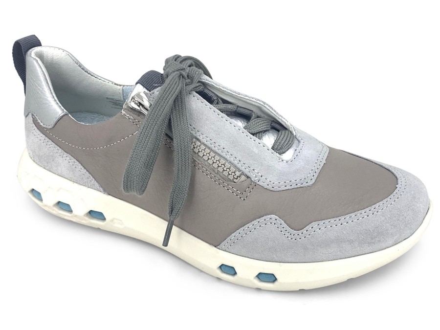 Athleisure ARA SHOES | Ara Jane Athleisure Shoe Silver Pebble