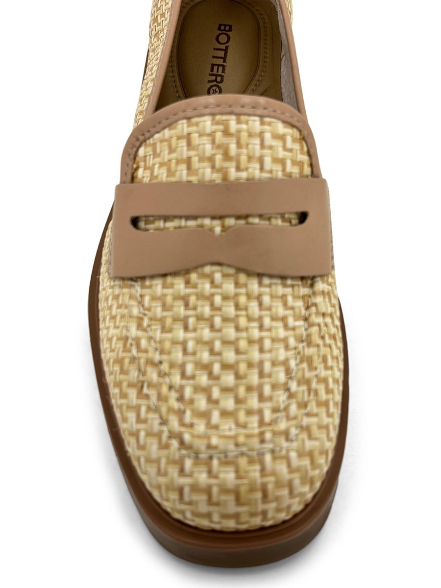 Shoes, Closed BOTTERO | Bottero Mille 504 Loafer Beige