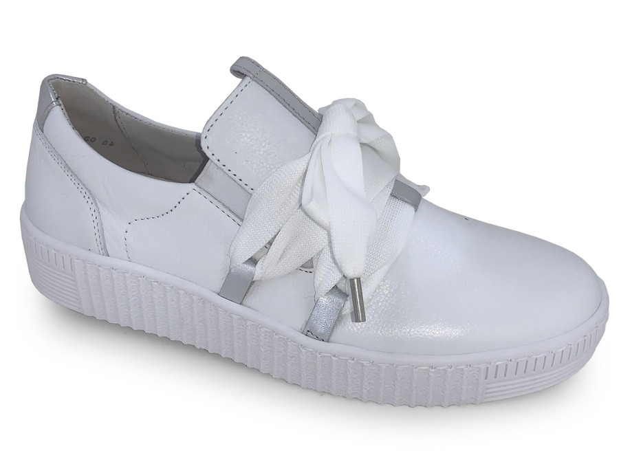 Athleisure GABOR | Gabor 3.333 Lacey Women'S Slip-On Shoe White