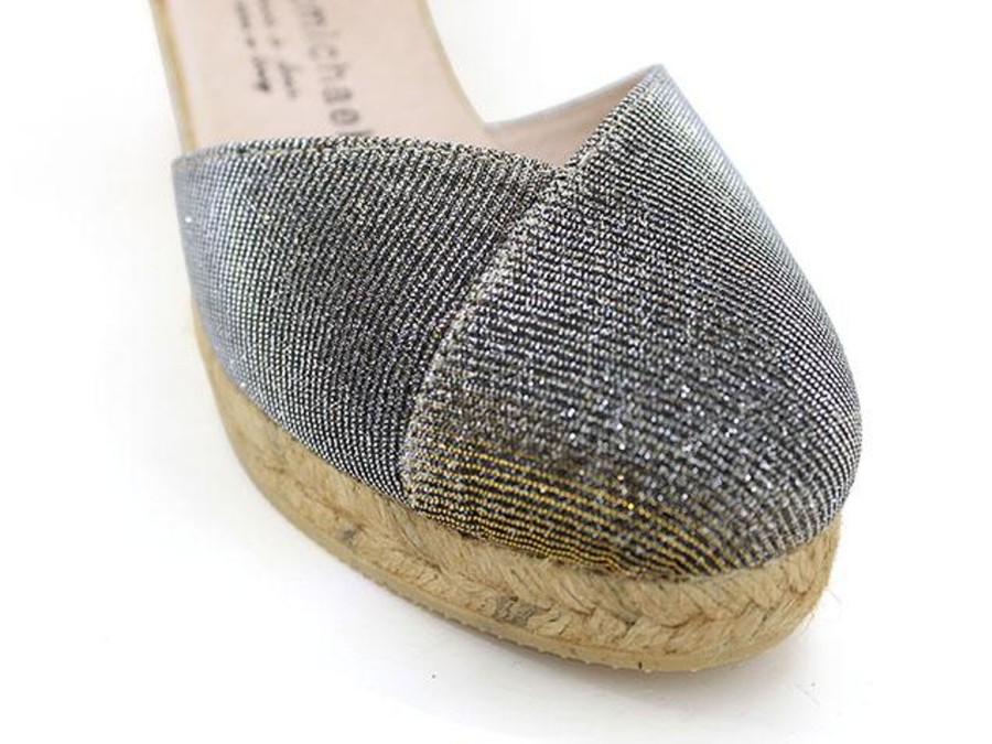 Espadrille ERIC MICHAEL | Eric Michael Copa Espadrille Lic Metal