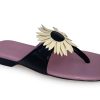 Thong Sandals ROBERT ZUR | Robert Zur Sunflower Thong Sandal Bone Black Bone/Black