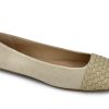 Ballets FRENCH SOLE FS/NY | French Sole Via Braid Ballet Beige