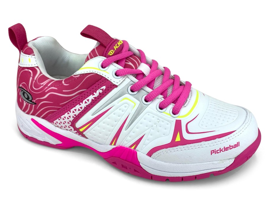 Athletic ACACIA | Acacia Dinkshot 2.0 Pickleball Shoe White Pink White/Pink