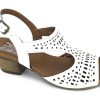 Sling-Back BUENO FOOTWEAR | Bueno Lila Sling-Back Heel White