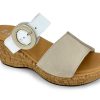 Slides NAOT | Naot Breezy Slide Sandal Beige White Beige/White