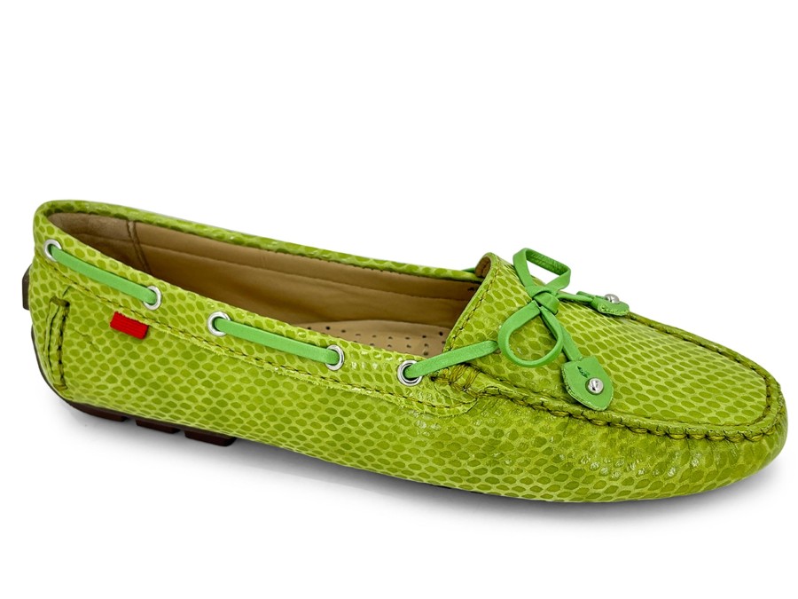 Moccasins MARC JOSEPH | Marc Joseph Cypress Hill Snk Driving Moc Lime