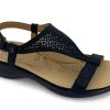 Sling-Back REVERE SHOES | Revere Santa Fe Sandal Black