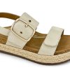 Espadrille AETREX | Aetrex Vania Platform Sandal Cream