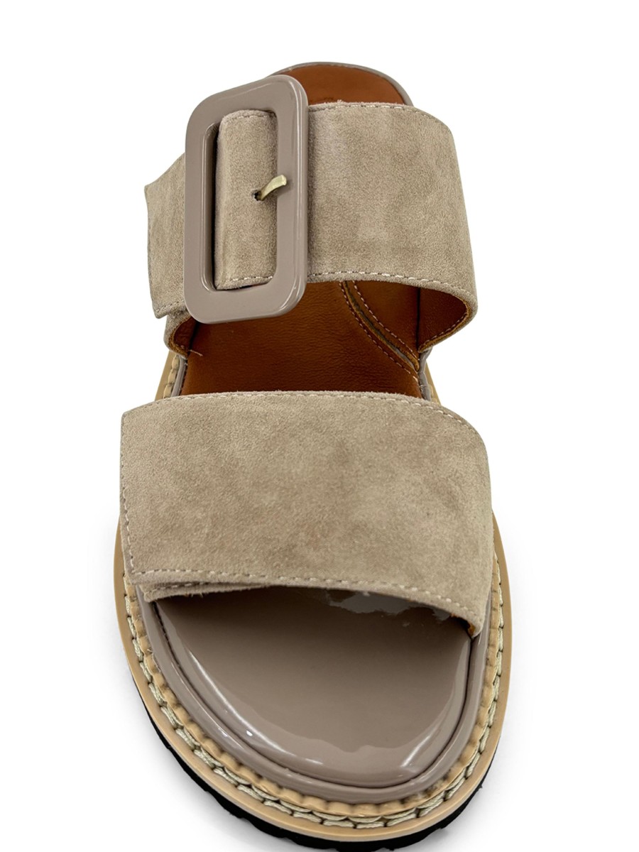 Slides L'AMOUR DES PIEDS | L'Amour Des Pieds Dalbir Slide Sandal Taupe