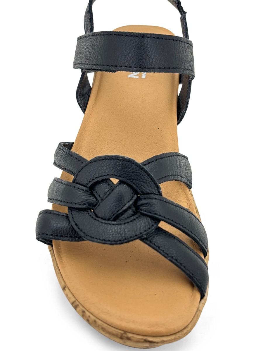 Sling-Back NAOT | Naot Tropical Wedge Sandal Black