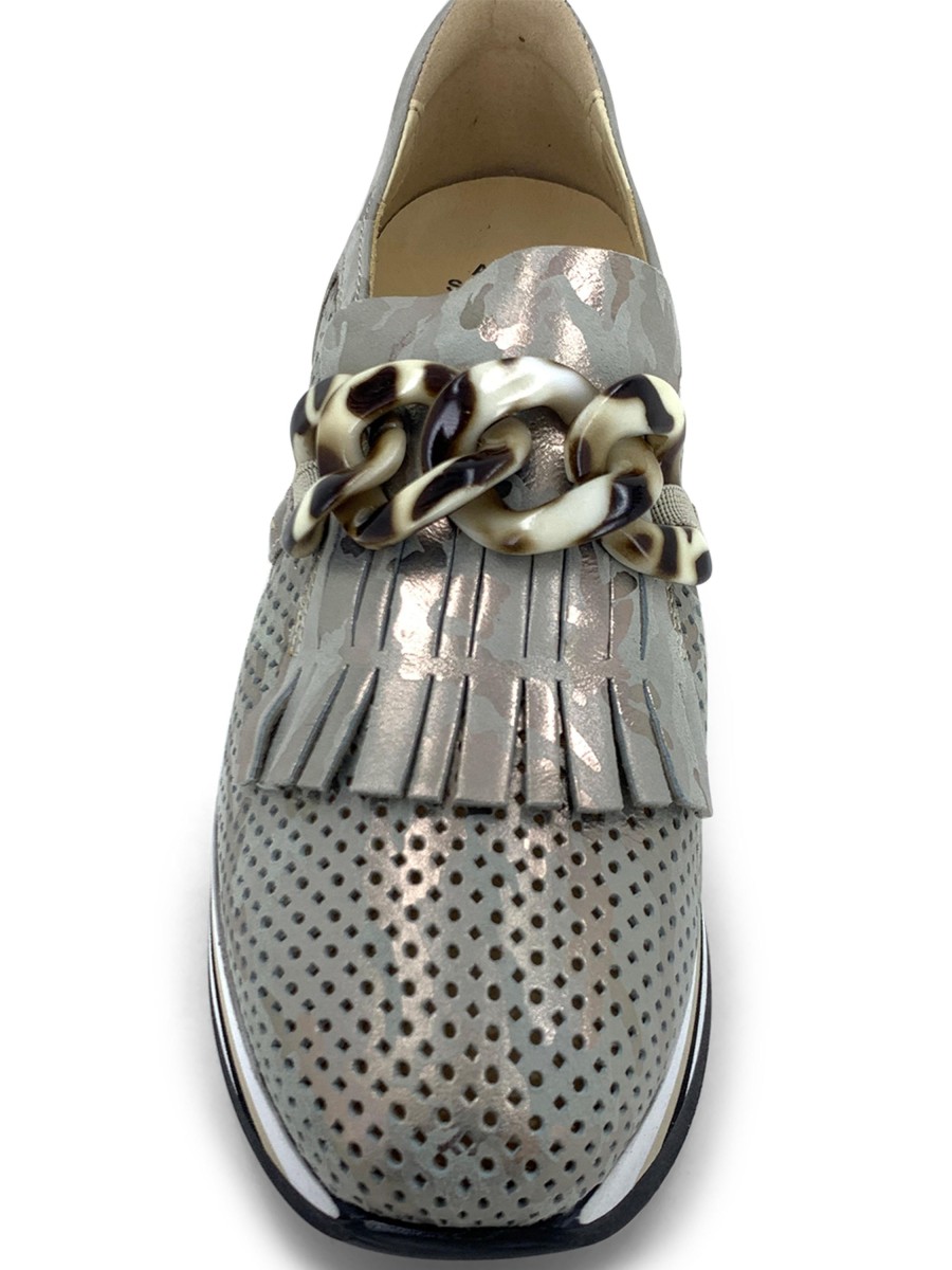 Athleisure SOFTWAVES | Softwaves Cadie Slip-On Shoe Khaki Camo