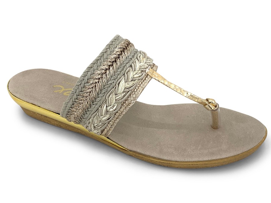 Thong Sandals ONEX | Onex Coast Thong Sandal Rose Gold