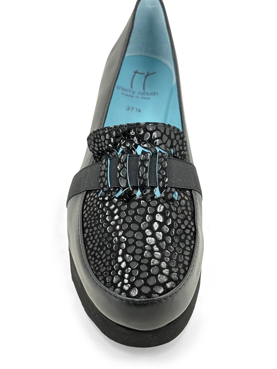 Shoes, Opened THIERRY RABOTIN USA INC | Thierry Rabotin Denari Platform Loafer Black