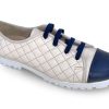 Athleisure PAUL MAYER | Paul Mayer Sos Women'S Athleisure Shoe Navy Ivory Navy/Ivory